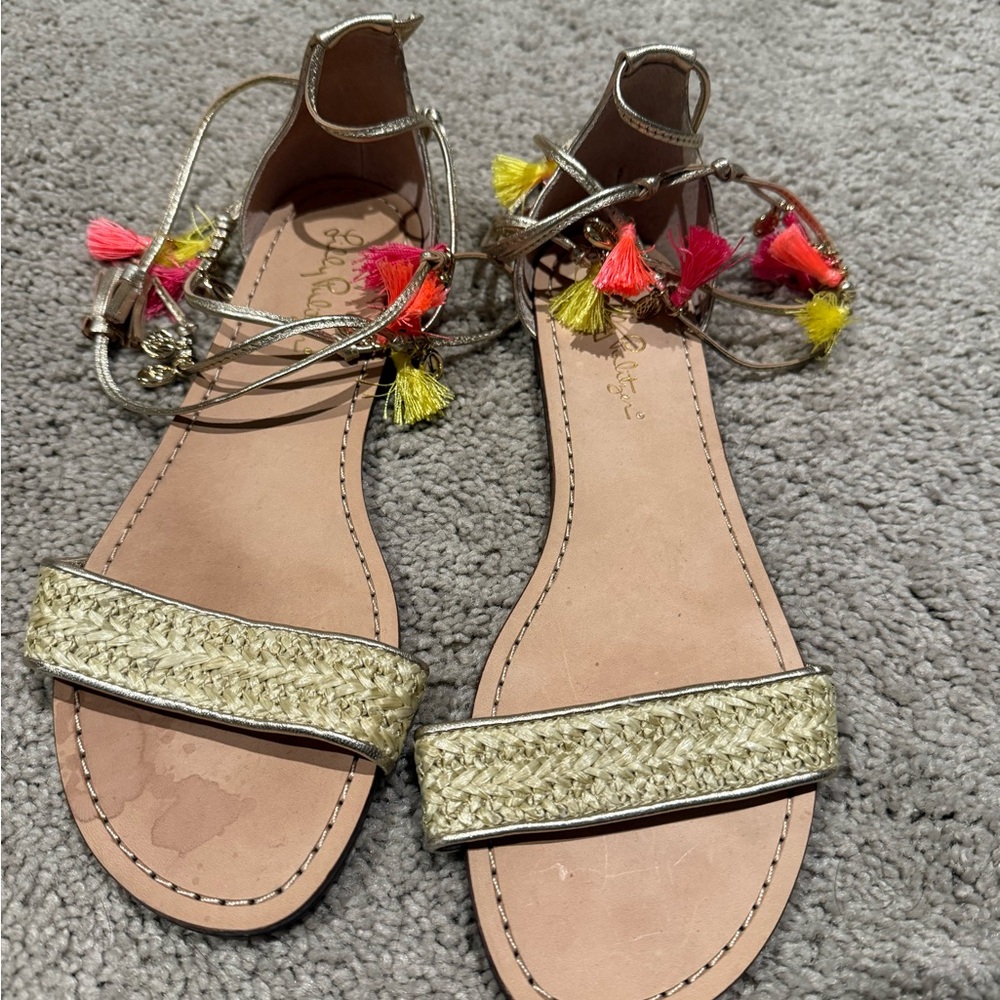 Women's Sandals with Tassels